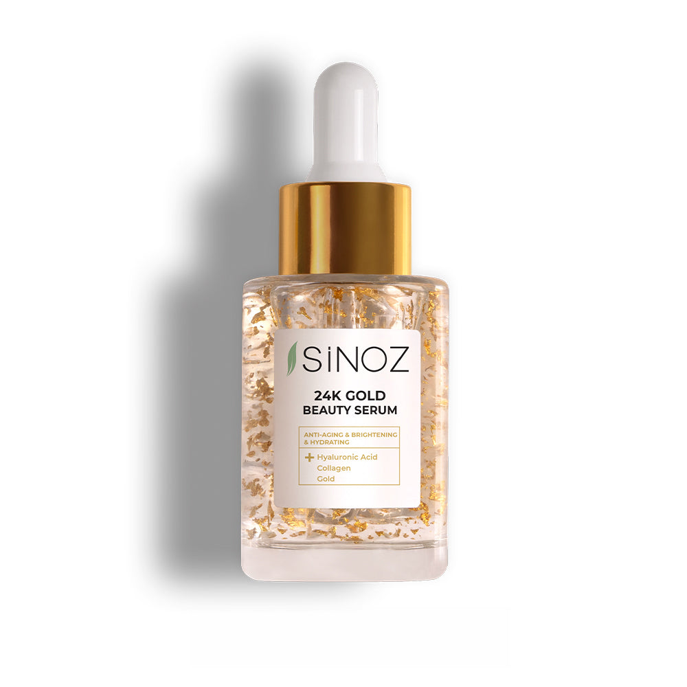 Sinoz 24k Gold Beauty Serum 30ml – Soft and Revitalizing | Sinoz