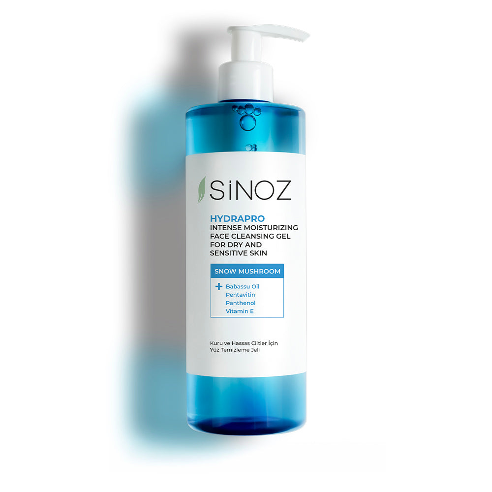 Sinoz Hydrapro Facial Cleansing Gel For Dry And Sensitive Skin 400ml – Cozy and Hydrating