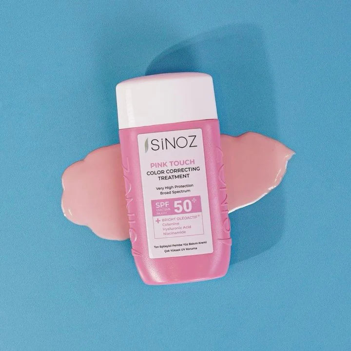 Mineralischer UV-Filter - Pink Touch Farbkorrektur-Behandlung