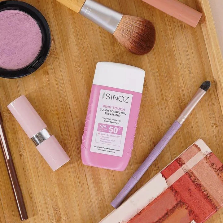 Mineralischer UV-Filter - Pink Touch Farbkorrektur-Behandlung