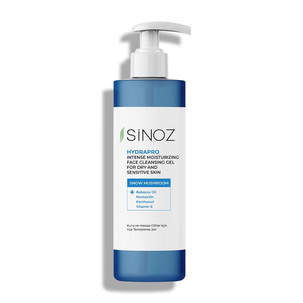 Sinoz Hydrapro Facial Cleansing Gel For Dry And Sensitive Skin 400ml – Cozy and Hydrating