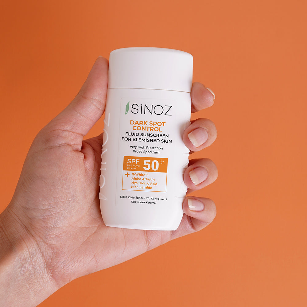 The Bath Factory Sinoz Liquid Sunscreen for Spotted Skin SPF50+ P++++ (50ml) – Gentle and Fragrant