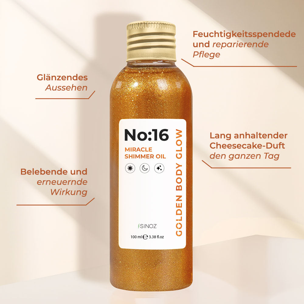 No:16 Miracle Shimmer Oil 100ml – Cozy and Elegant