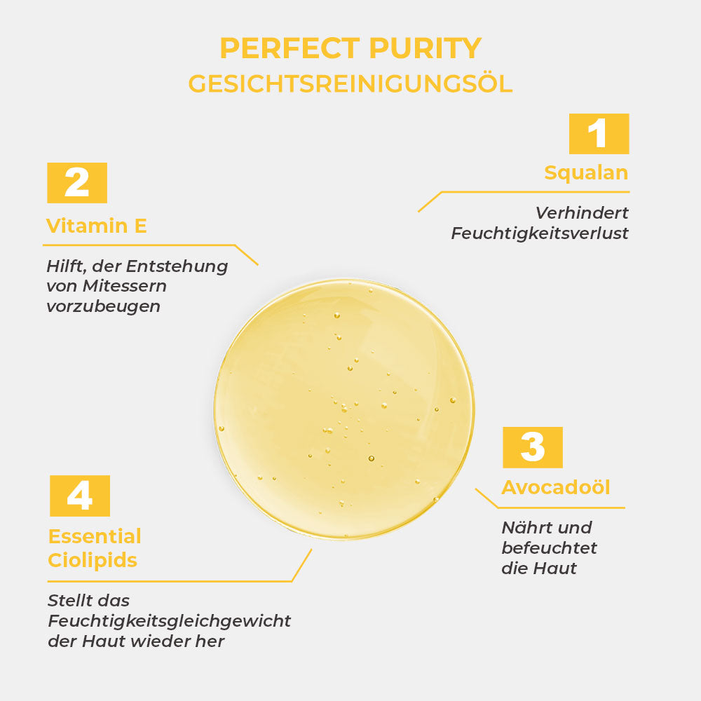 Sinoz Perfekte Reinheit Gesichtsreinigung Öl für alle Hauttypen 400 ml