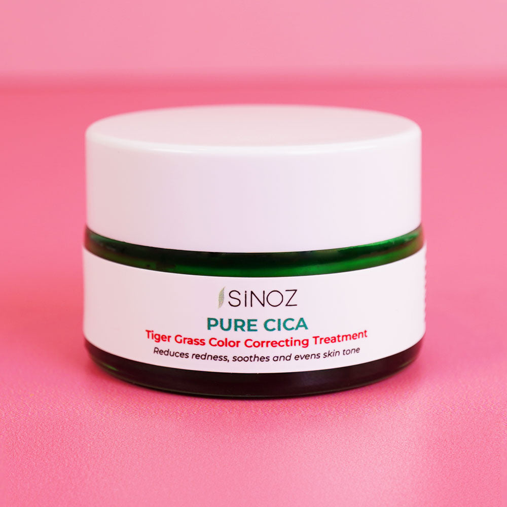 Sinoz Pure Cica Tiger Gras -Ton ausbalancieren Creme 15ml